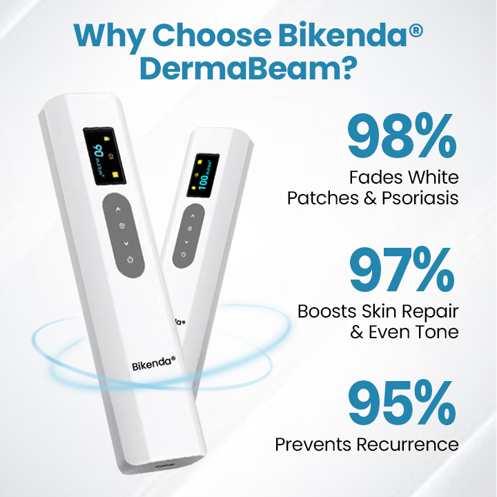 💥Bikenda® DermaBeam Vitiligo Therapy Device⏳Limited-time 48% off⏰💥