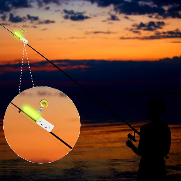 🎣Fishing Rod LED Light with Buzzer Bell🔥