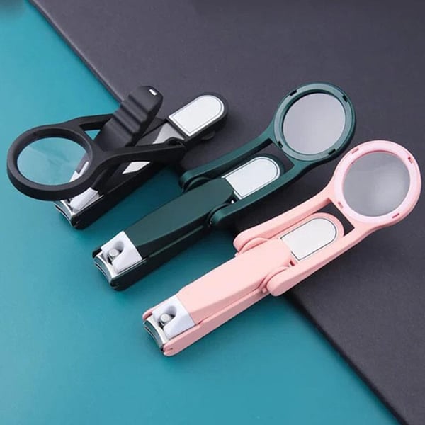 Portable Nail Clippers With Magnifier