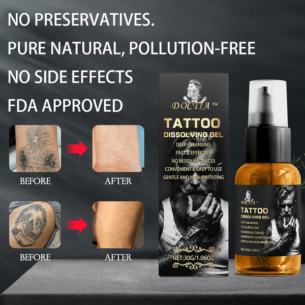 🔥DOCTIA™ Tattoo Dissolving Gel- Made in the USA【Suitable for henna tattoos】