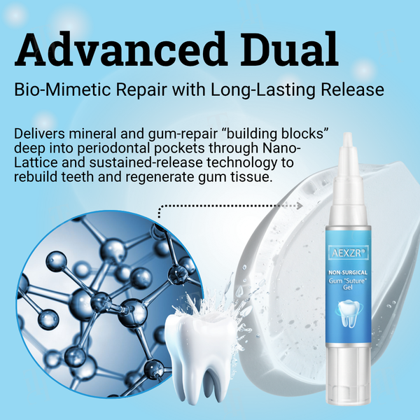 👨‍⚕️ Dentist's Choice : AEXZR® Non-Surgical Gum "Suture" Gel
