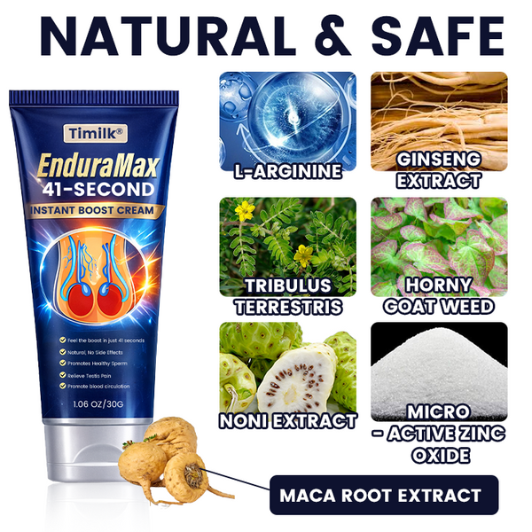 Best Selling 48% Off🔥Timilk® EnduraMax 41-Second Instant Erection Cream