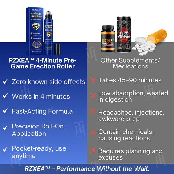 ⏳ Limited Stock Available Today | RZXEA™ 4-Minute Pre-Game Erection Rolle
