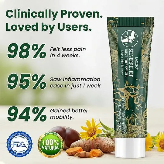 LAOZIK® SilverRelief Joint Therapy Gel✨Ends Today: 70% OFF!