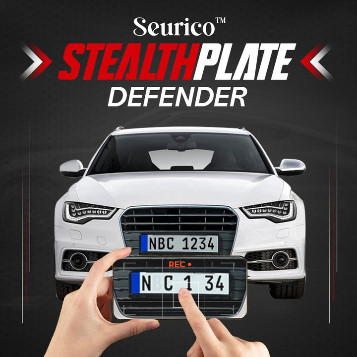 🛡️sxcpouw™ StealthPlate Defender-Car Number Plate Sticker