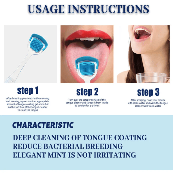 🔥2024 HOT Sale -Probiotic Tongue Cleaning Gel Set