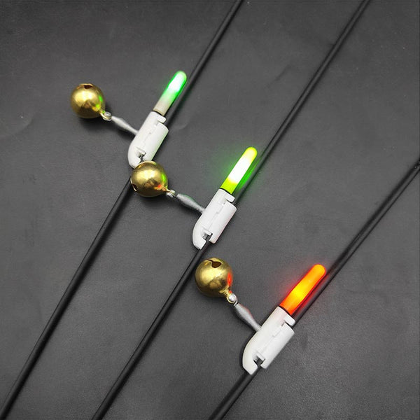 🎣Fishing Rod LED Light with Buzzer Bell🔥