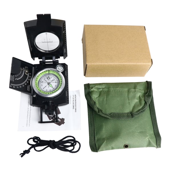 【FROM USA】Multifunctional Military Aiming Navigation Compass Compass 8 Reviews