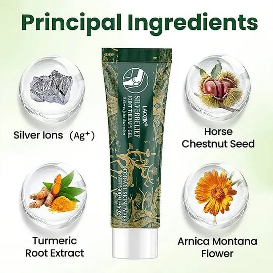 LAOZIK® SilverRelief Joint Therapy Gel✨Ends Today: 70% OFF!