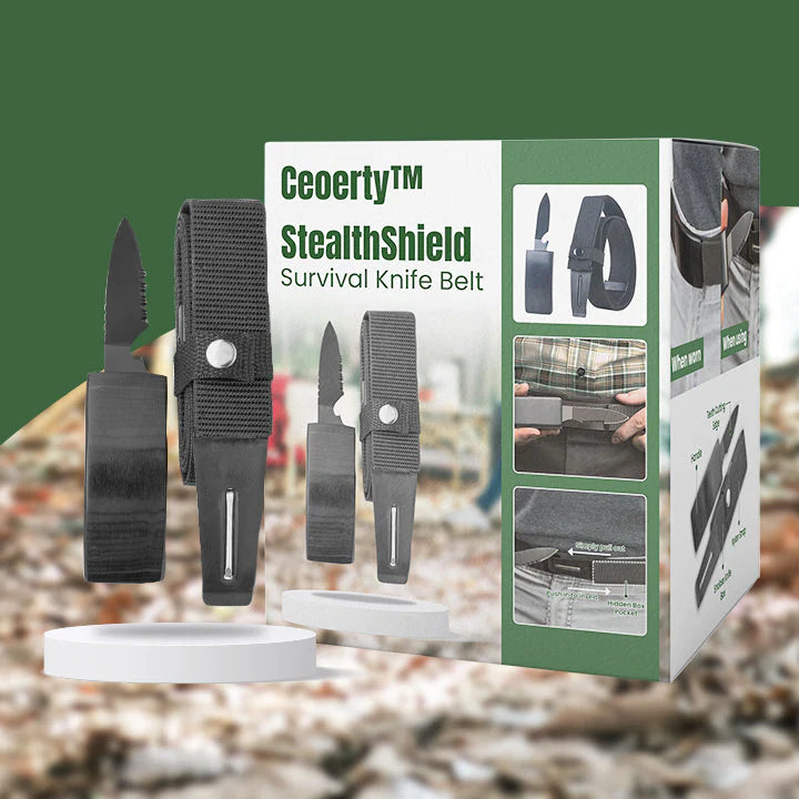 Ceoerty™ StealthShield Survival Knife Belt