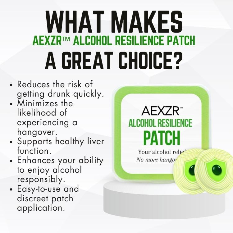 AEXZR™ Alcohol Resilience Patch