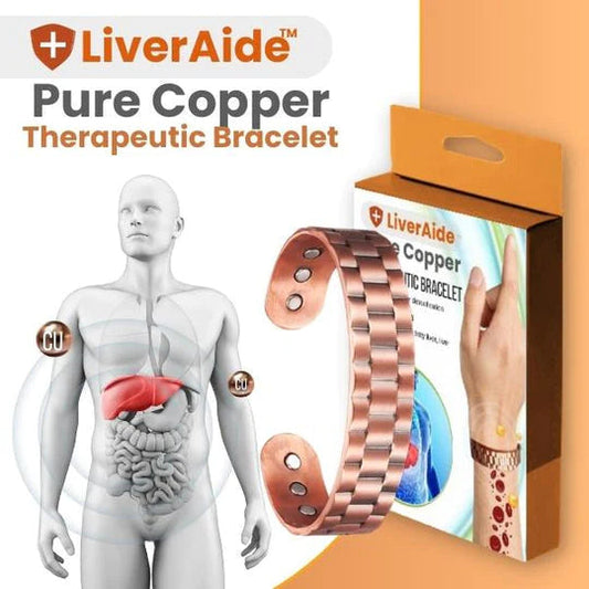 LiverAid™ Pure Copper Therapeutic Bracelet