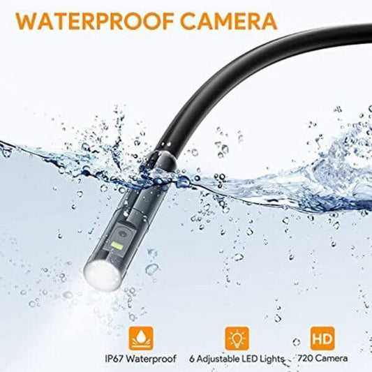 USB mobile phone endoscope industrial pipeline auto repair detection soft and hard line endoscope waterproof