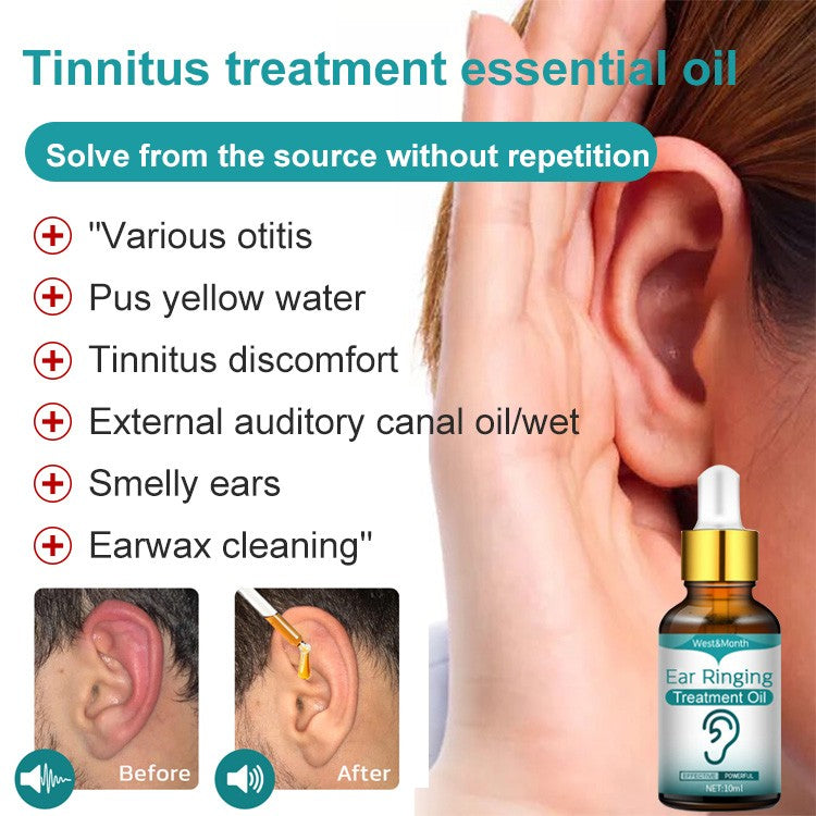 Tinnitus treatment essential oil