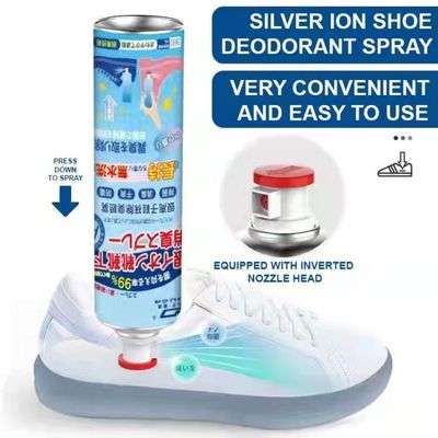 SILVER ION SHOE DEODORANT SPRAY ANTI-BACTERIA FORMULA