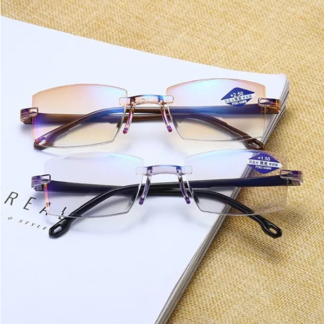 PROGRESSIVE & ANTI-BLUE EYEWEAR ULTRALIGHT READING GLASSES【3 Day Delivery-HOT SALE-45%OFF🔥🔥🔥】