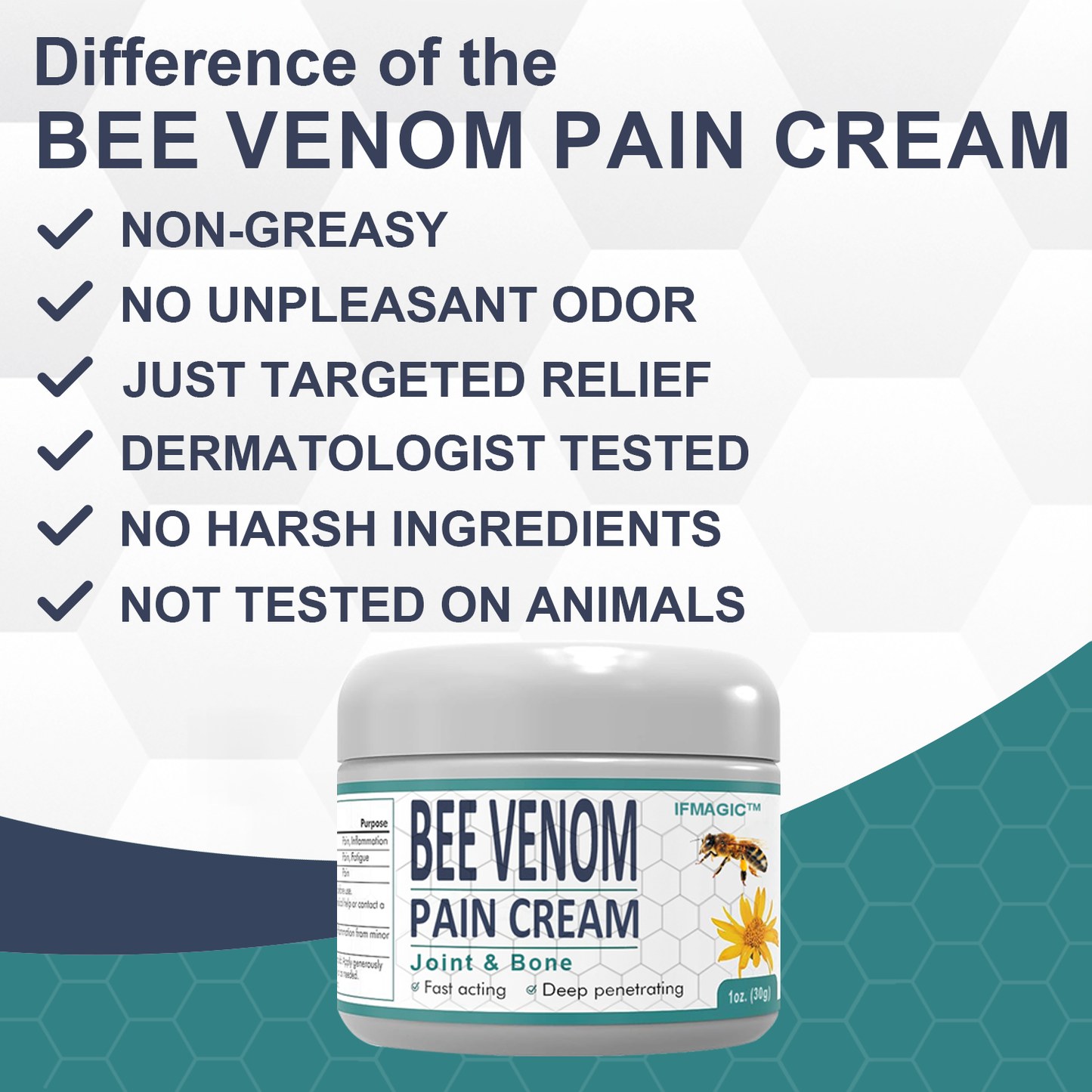 🐝 【Official Brand Store】 New Zealand Bee Venom Pain and Bone Healing Cream