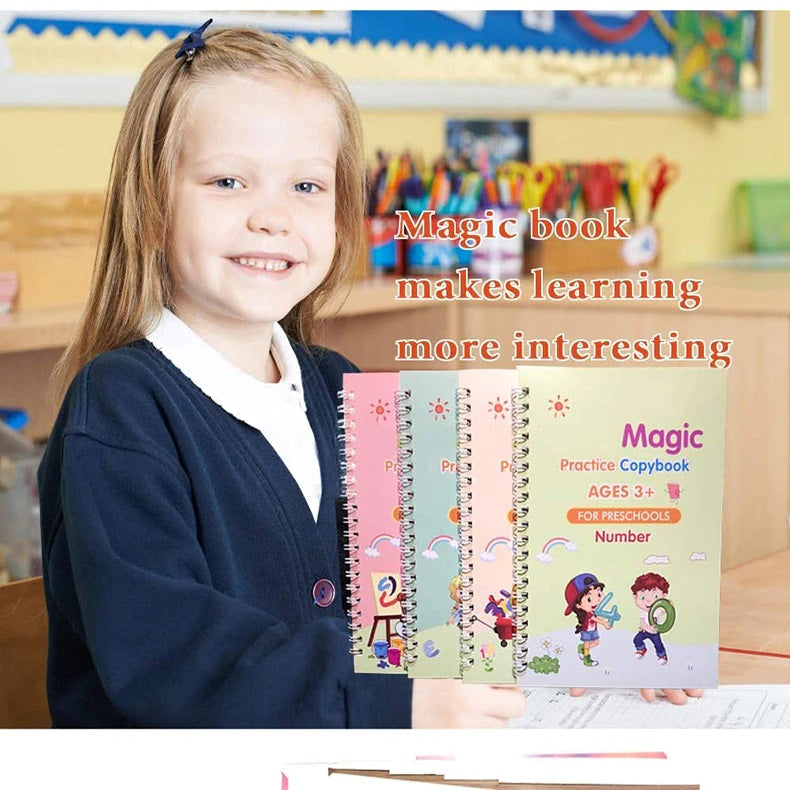 BOOKS FOR CALLIGRAPHY LEARN (SET OF 4 BOOCKS ( BUY 1 GET 1 FREE )