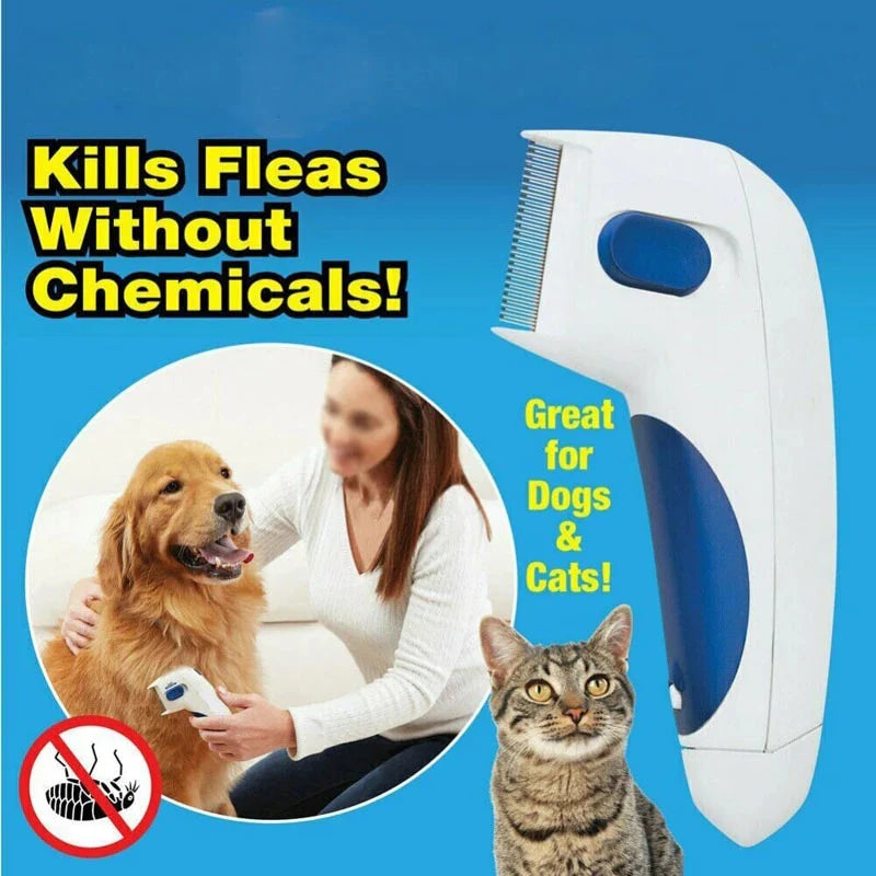 FIND & REMOVE KILL PESKY FLEAS IN MINUTES!