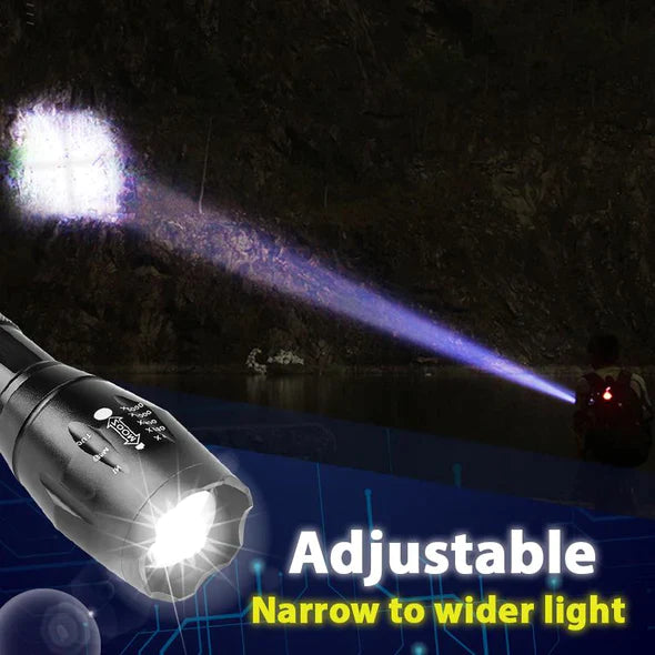 Pocket Man LED Rechargeable Flashlight 4000 Lumens