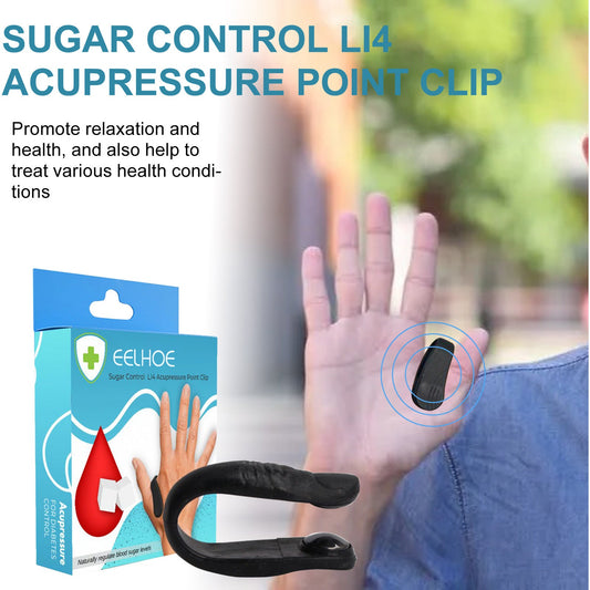 Detoxification and slimming LI4 acupressure point clip