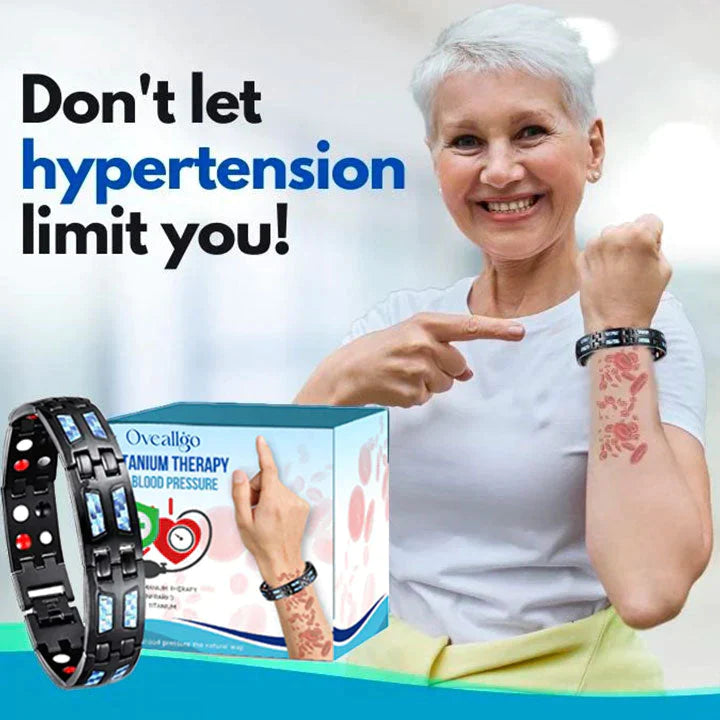hoxenu™ Titanium Therapy Bracelet - for Blood Pressure