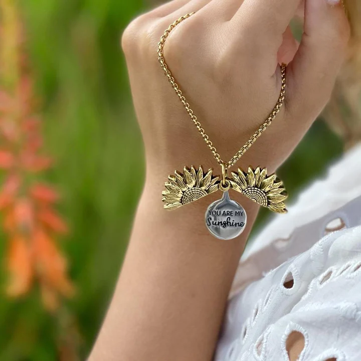 You are my sunshine" Necklace"