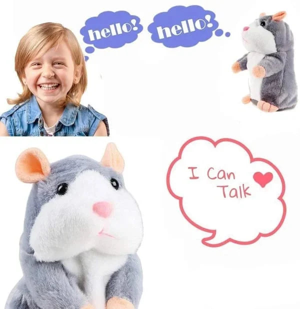 (New Year's Pre-Sale - 50% Off) Talking Hamster Plush