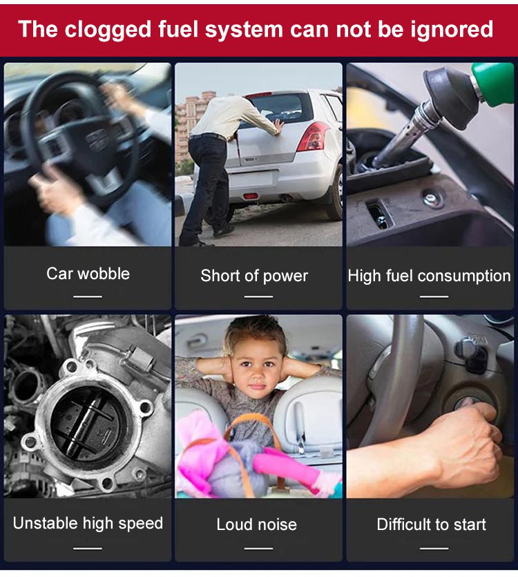 Engine and fuel system cleaners for removing carbon deposits