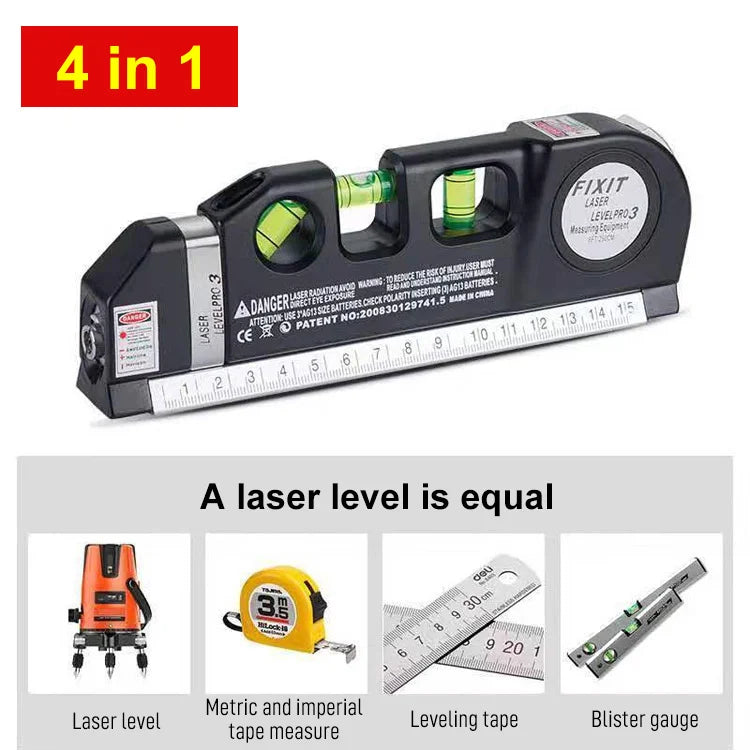 Multifunctional laser level