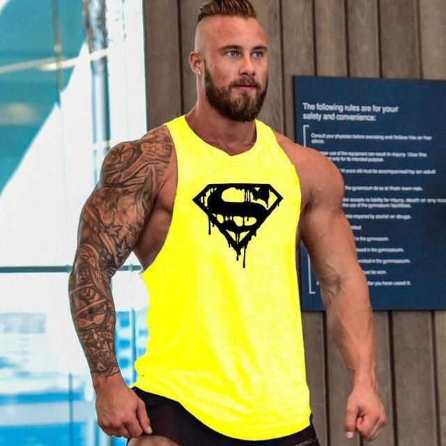 New fashion men's fitness vest