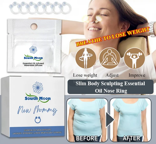 Slim Body Sculpting Essential Oil Nose Ring